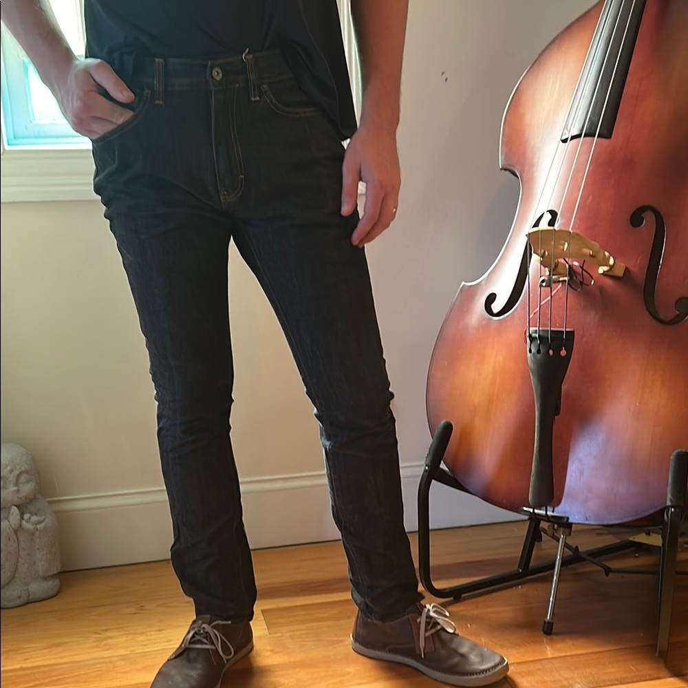 Men's J.Crew Black Jeans size 32x34 urban slim